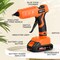 Hot Glue Gun, 20V Cordless Glue Gun with 30 PCS Full Size Sticks, Drip-Free Fast Heating Glue Gun Kit for DIY&Crafts, Repair and Construction, Rechargeable Battery and Charger Included